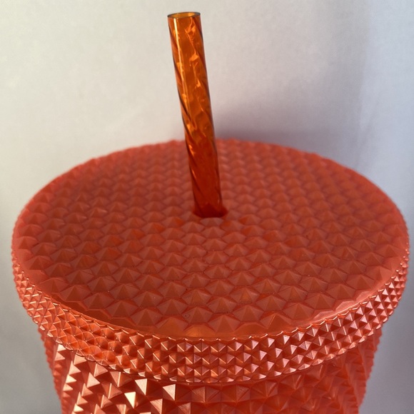 Starbucks 2022 Fall Edition Studded Tumbler Orange 24oz - Picture 5 of 6